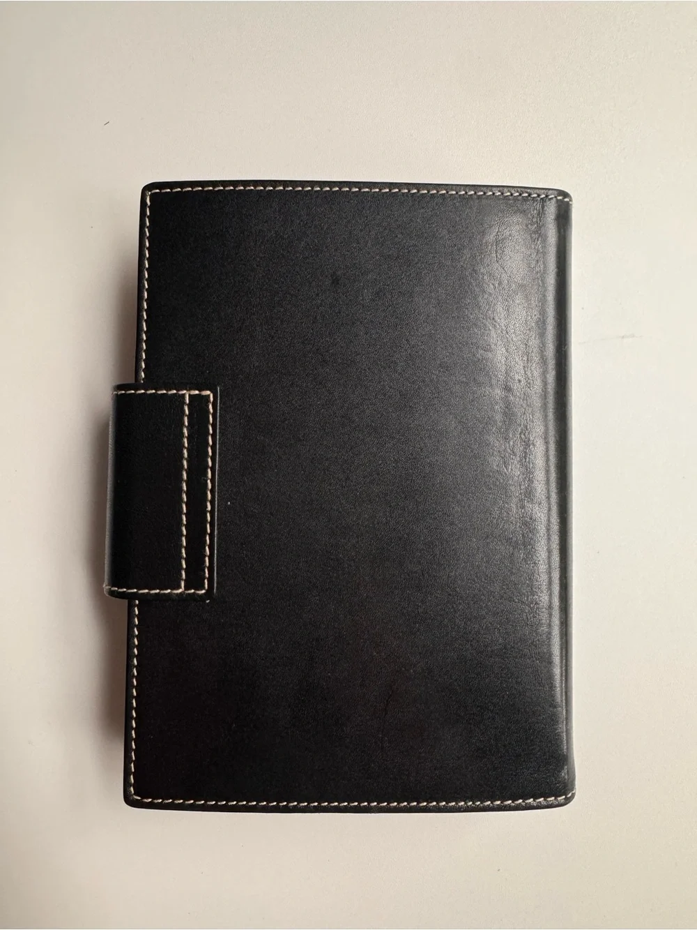 Kate Spade Italy Black Leather Planner Organizer